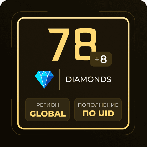 78 + 8 Diamonds